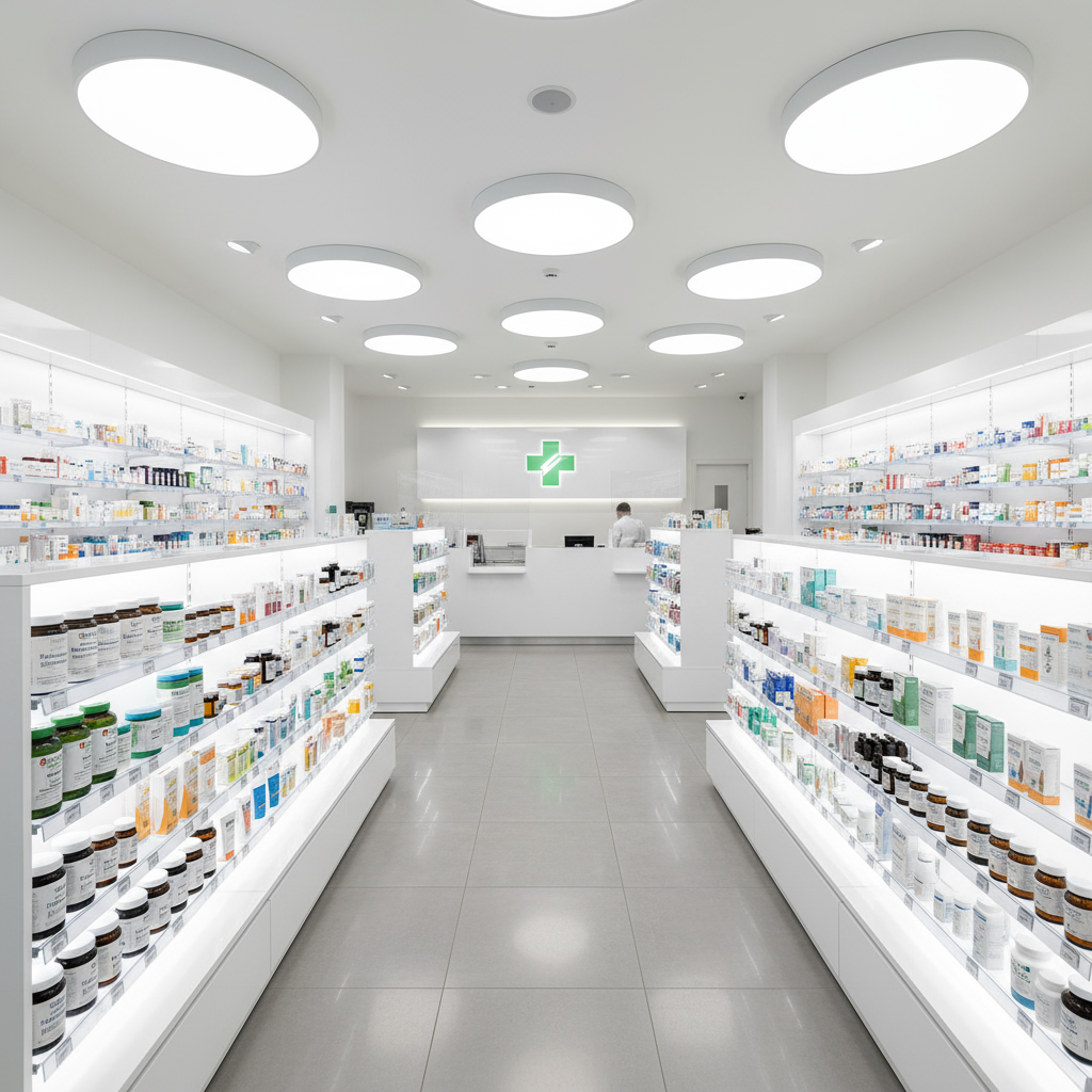 Modern Pharmacy Interior